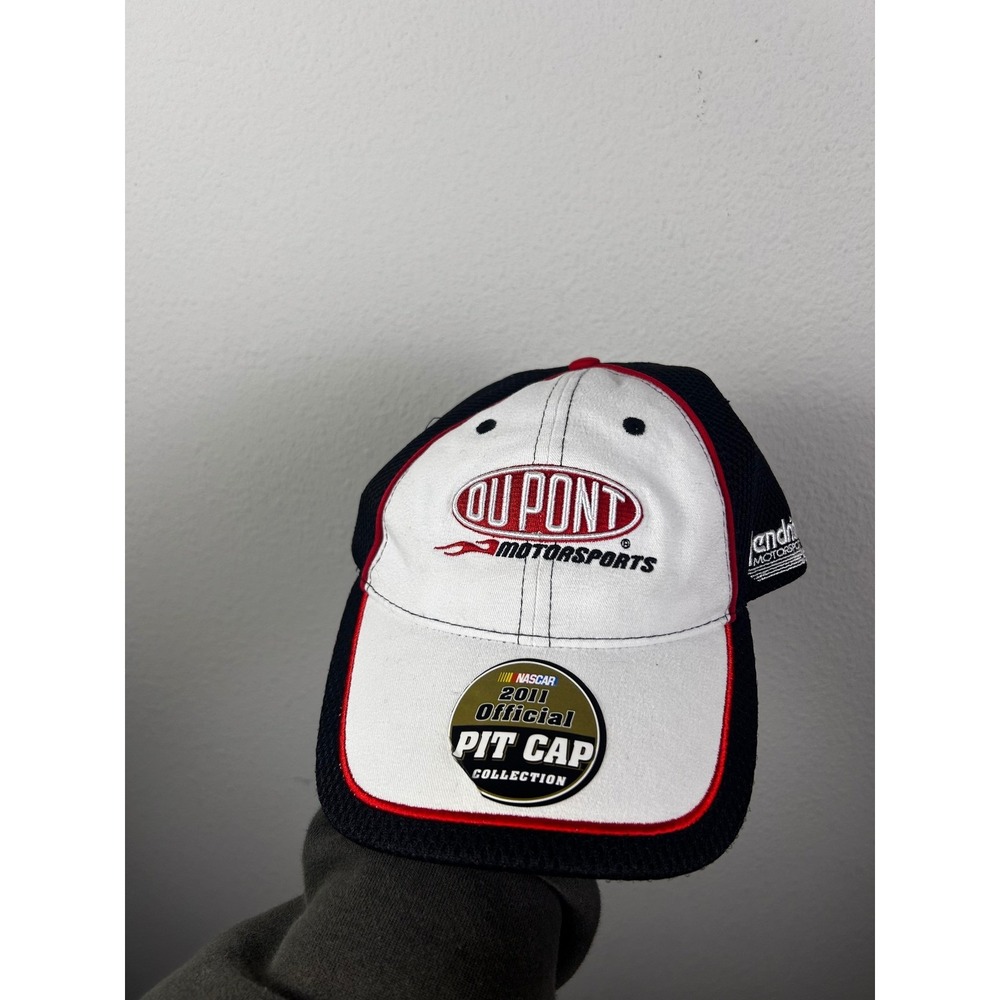 Jeff Gordon NASCAR 24 DuPont Motorsports 2011 Official Pit Cap Hat Chase Black